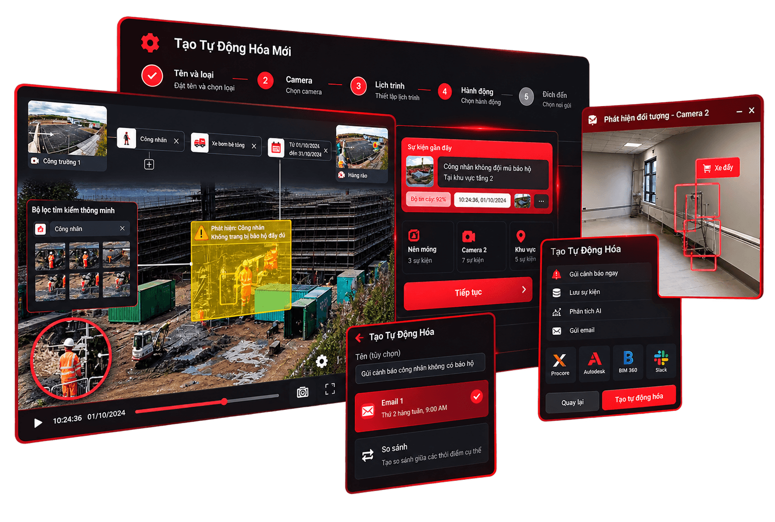 AQP Construction™ — Xem công trường bất cứ lúc nào. Có hình ảnh cho mọi mốc tiến độ.