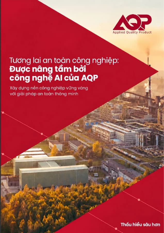 Bìa tài liệu AQPTech — Tương lai an toàn công nghiệp